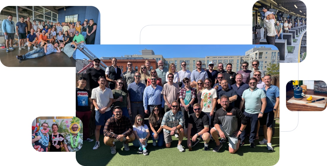 A group photo of the MetaRouter team