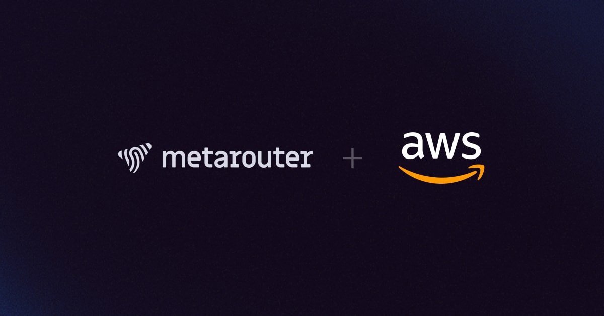 MetaRouter Enhances Accessibility and Procurement for AWS Customers as the Premier Customer Data Infrastructure Provider
