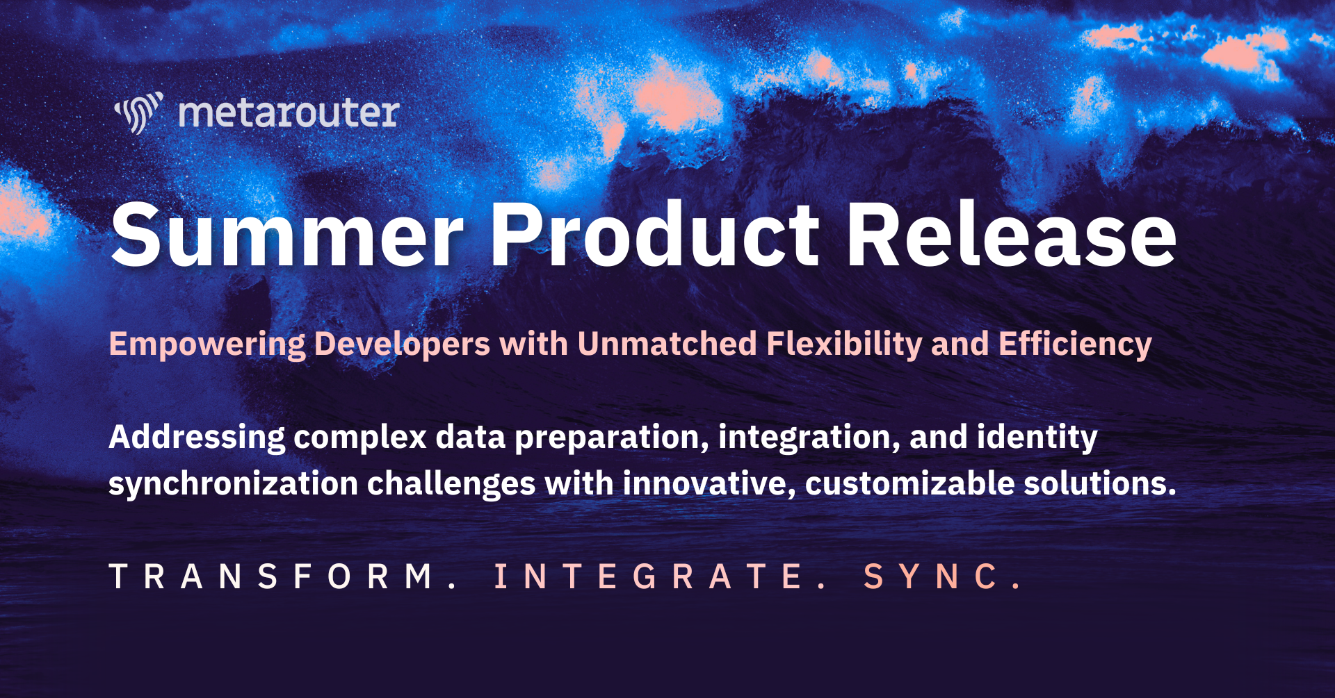 Transform, integrate, and sync customer data across various platforms and systems with ease.
