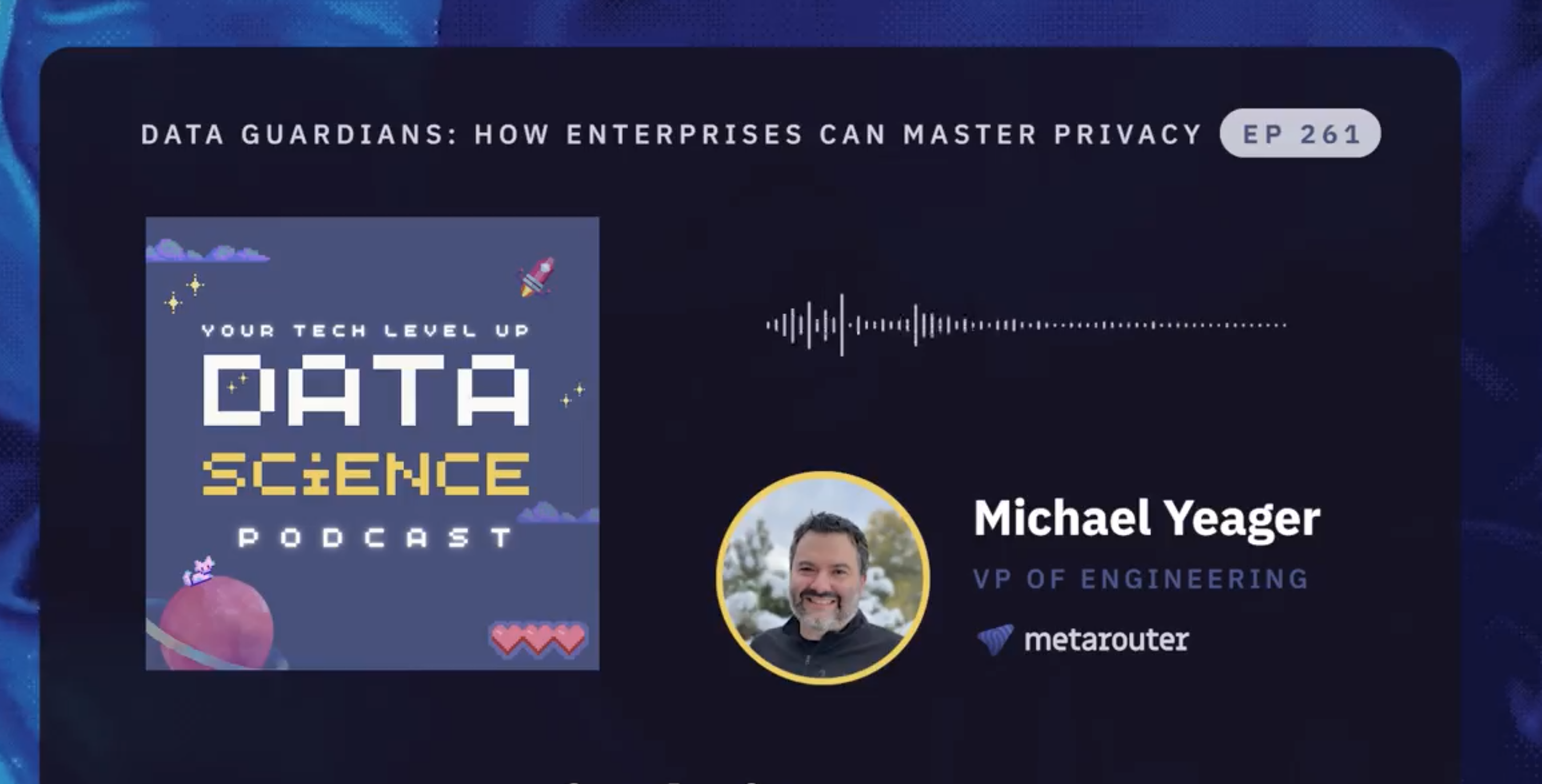Explore the future of data privacy in this episode featuring MetaRouter's VP of Engineering. Learn how MetaRouter helps businesses take control of customer data, ensuring ethical and compliant management in a privacy-first world, where 86% of U.S. consumers express concerns over data security.